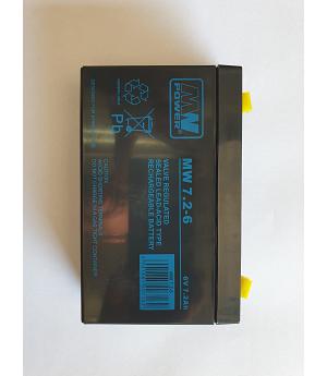 BATERIA RECARGABLE DE 6V Y 7,2AH -  INDALPZ00954